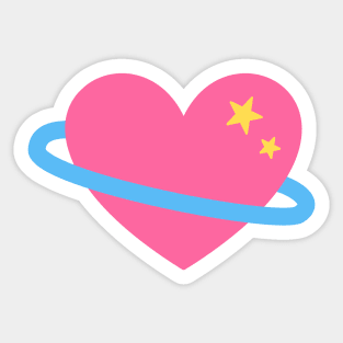 Pansexual Pride Heart Sticker